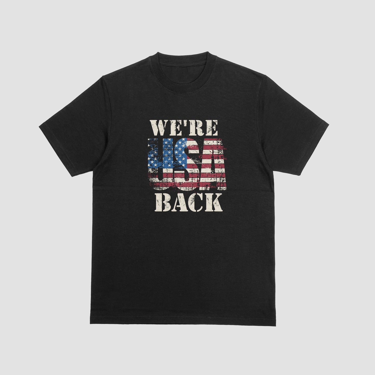 We're Back USA Short Sleeve T-shirt